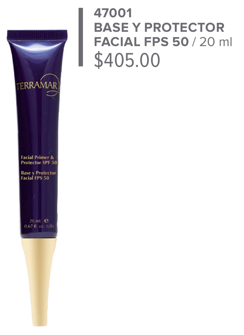 Base y Protector Facial FPS 50