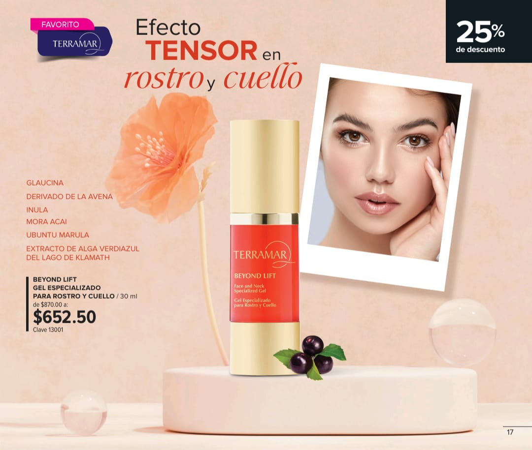 Beyond Lift – Gel Especializado para Rostro y Cuello 30 ml