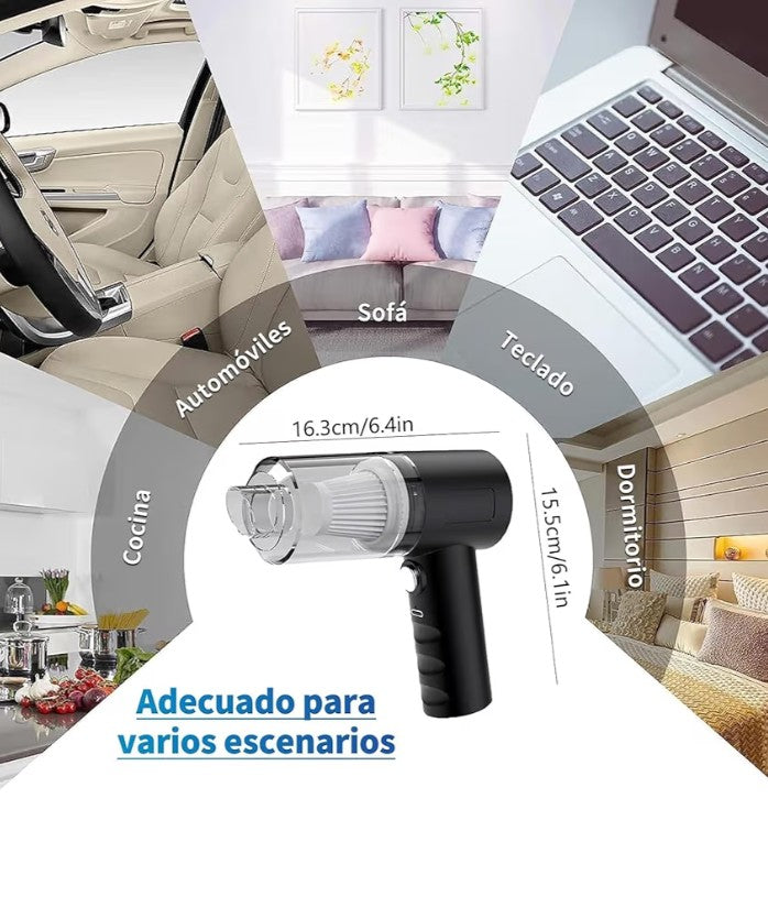Aspiradora Portátil Para Carro Y Casa